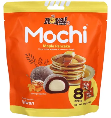 Produktbild von Mochi Royal Family Maple Pancake, 8 Stk. (120 g)