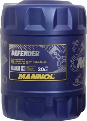 Produktbild von Mannol Defender 10W-40 20 Liter
