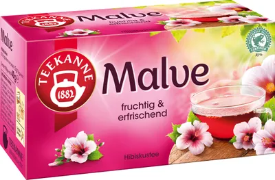 Produktbild von Teekanne Malve 20 Teebeutel (40g Packung)