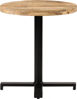 Obrázek produktu pro vidaXL Bistro stůl kulatý Ø70x75 cm hrubé mangové dřevo