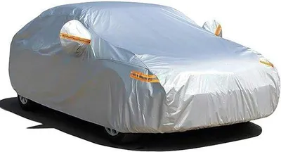 Obrázok produktu pre Vodotesná autoplachta, dvojvrstvová, s otvorom na zips, ochrana proti krupobitiu a UV žiareniu