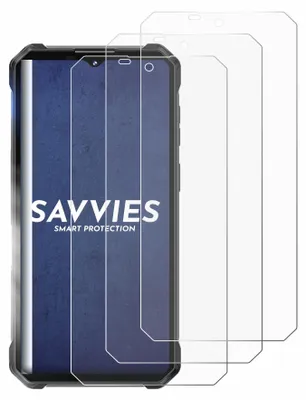 Produktbild von 6x Für Oukitel WP53 Pro Schutzfolie Savvies Displayschutz Display Schutz Folie Klar Transparent