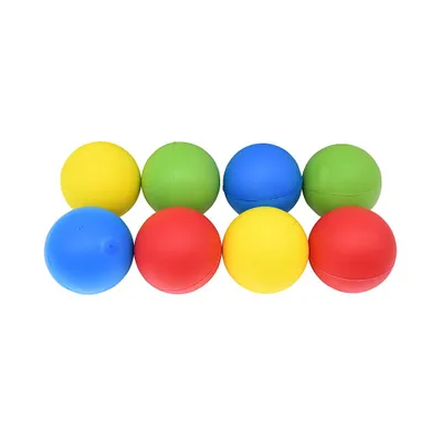 Produktbild von Pre-Sport Schaumstoffball Set - unbeschichtete Bälle 8 Stück 7cm bunt