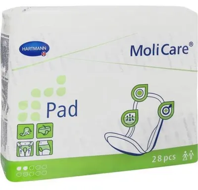 Produktbild von MOLICARE Pad 2 Tropfen 28St PZN 13982453