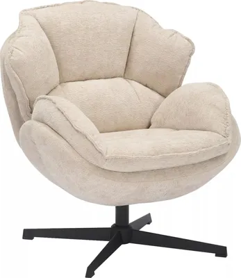 Produktbild von Drehstuhl ZACHAR – beige/schwarz
