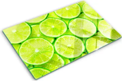 Produktbild von Tulup Glas Herdabdeckplatte - 80x52 cm - Glaskeramikkochfeld-Abdeckung Spritzschutz Glasabdeckplatte - Einteilig - Essen & Getränke - Limes - Grün