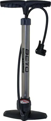 Produktbild von Beto Luftpumpe Standpumpe Dualkopf AV SV DV Manometer bis 11 bar Fahrradpumpe