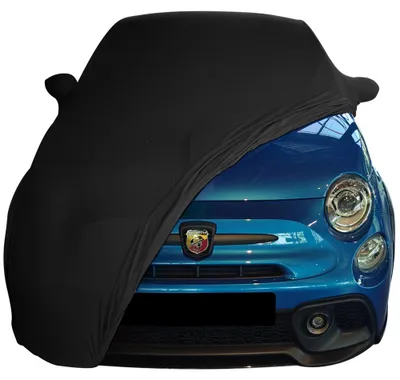 Image de Housse de voiture intérieure adaptée à Abarth 695 Noir avec poches pour