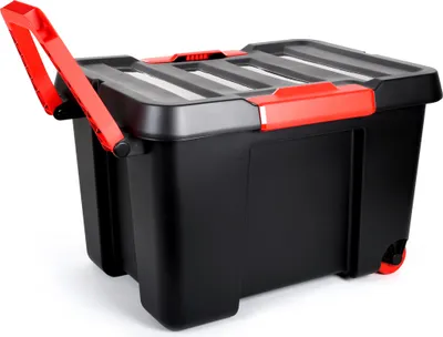 Image de EDA 010175 EDA Boîte de rangement STOCK'R, 120 litres, noir