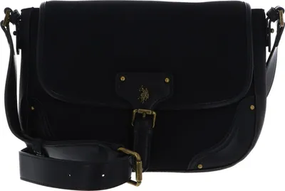Produktbild von U.S. POLO ASSN. Umhängetasche Monroe Flap Bag Black schwarz
