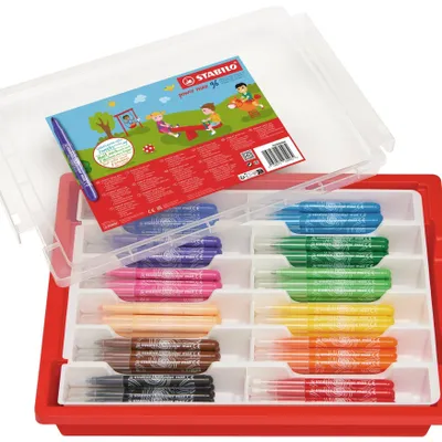Immagine prodotto di Pennarello STABILO - power max - confezione da 96 pezzi - 12 colori diversi