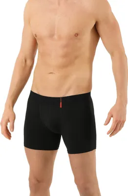 Produktbild von Retro Shorts Boxershorts Mikrofaser Schwarz
