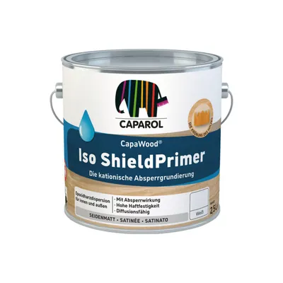 Produktbild von Caparol CapaWood Iso Shield Primer weiß 750 ml