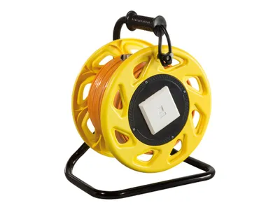Produktbild von Logilink 500 MHz Netzwerkkabel auf Trommel,Cat6A 60M,orange