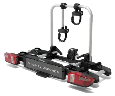 Produktbild von Original VW Fahrradträger für die AHK Faltbar 000071105AA Premium 90° klappbar