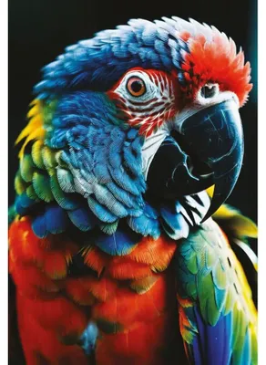Image de Puzzle INTERDRUK « Nature colorée » : Perroquet, 250 pièces