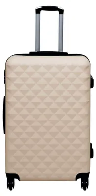 Produktbild von Hartschalenreisekoffer, Handgepäck, Trolley, Rollkoffer, Kofferorganizer, Golden ABS