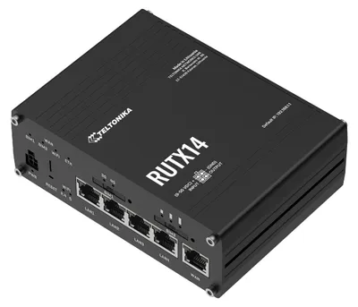 Produktbild von TELTONIKA RUTX14 LTE/4G CAT 12 Industrie Router