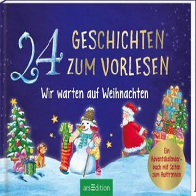 Produktbild von 24 Geschichten zum Vorlesen - Wir warten auf Weihnachten