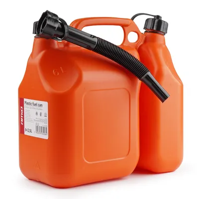 Produktbild von Zweikammer-Kanister für Benzin & Öl 6L + 2,5L mit UN-