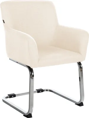 Produktbild von CLP Stuhl Puka creme Material Stoff