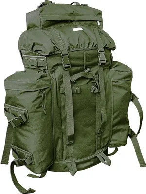 Produktbild von Bundeswehr Rucksack Trekkingrucksack BW Mountain 100L Wanderrucksack Oliv