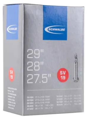 Produktbild von Schwalbe Sv19 Vm Presta 40 Mm Fahrradschlauch Durchsichtig 27.5-29´´ / 2.00-2.40 Durchsichtig 27.5-29´´