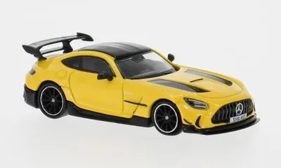 Produktbild von Tarmac Works T64G-042-SHMEE - 1/64 - Mercedes AMG GT, gelb/schwarz - Neu
