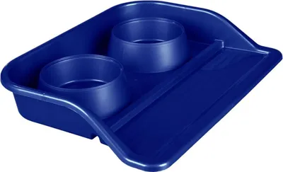 Ants Away Futternapf Für Katze & Welpe – Rund, Kippsicher, Aus Stabilem Kunststoff, Größe S, Blau