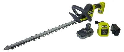 Image de RYOBI RY18HT50A-120 Taille-haies sans fil 18 V ONE+ 50 cm ( 5133005378 ) + 1x batterie 2,0 Ah + chargeur