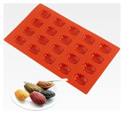 Produktbild von Madeleine-Form – 20 Mulden für Muschelkuchen, nicht klebende Backform für Schokolade, Süßigkeiten, Kekse