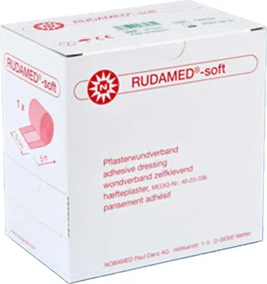Zdjęcie produktu dla RUDAMED® - miękki gipsowy opatrunek na ranę w rolce 5 m, Rozmiary: 8 cm