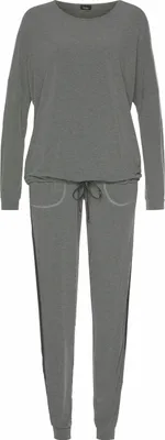 Produktbild von Vivance Dreams Pyjama 2 -teilig anthrazit melange Größe 32/34