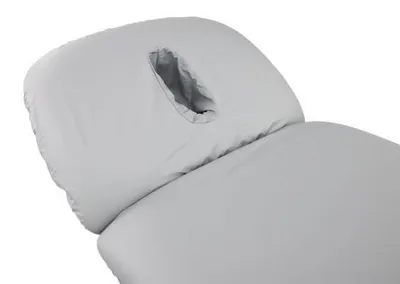Produktbild von Habys Ölresistenter PolyurethanBezug für Massageliege Agila 2, Massagetisch, Spannbezug, Schutzüberzug, Abwischbar, Wasserdicht, Feuerfest, Grau