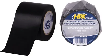 Immagine prodotto di Nastro isolante in PVC - nero 50 mm x 10 m