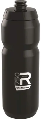 Obrázok produktu pre Fľaša na vodu POLISPORT R750 čierna so skrutkovacím uzáverom 750 ml