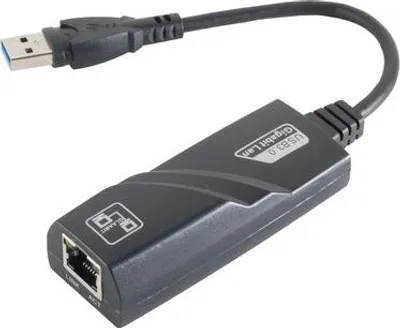 Produktbild von Ethernet Adapter USB 3.0 A Stecker/ RJ45 Buchse