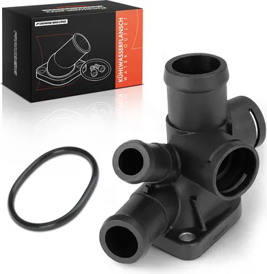 Immagine prodotto di Frankberg 1x flangia refrigerante uscita acqua per VW Golf III Polo Passat Vento 1.6L 1994-2001
