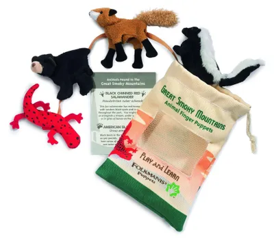 Produktbild von Folkmanis 2784, Fingerpuppe, Tier, 3 Stück(e)