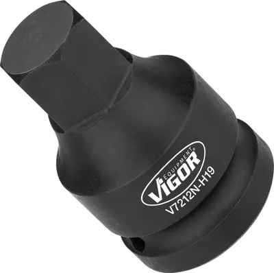 Produktbild von VIGOR Schlagschrauber Schraubendrehereinsatz V7212N-H19 3/4" Außen Sechskant