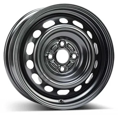 Image de jantes en fer ALCAR ACCIAIO 7225 5.5x15 4x100 ET 40 NOIR