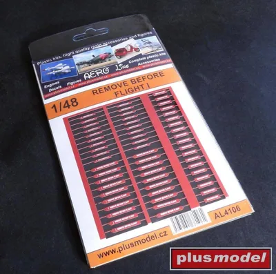 Produktbild von Plus model Remove Before flight I 1:48