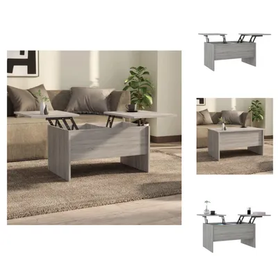 Obrázok produktu pre vidaXL Konferenčný stolík sivý Sonoma 80x50x42,5 cm materiál na báze dreva - Konferenčné stolíky