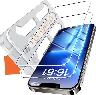 Obrázok produktu pre Pancierové ochranné sklo pre iPhone 13 Pro Max/14 Plus Transparent 2 kusy
