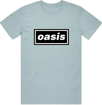 Produktbild von Oasis Decca Logo Light Blue 2XL T-Shirt