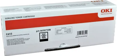 Produktbild von OKI 46507508, 8000 Seiten, Schwarz, 1 Stück(e)
