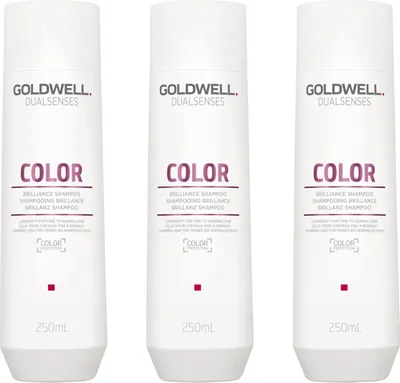 Produktbild von Dualsenses Color Brilliance Shampoo 3x250 ml