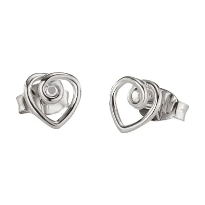 Produktbild von cai Ohrstecker 925/- Sterling Silber rhodiniert Zirkonia