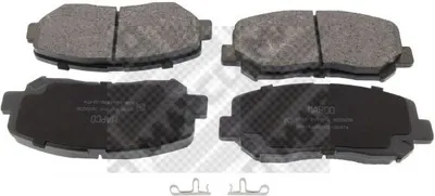Produktbild von MAPCO 6650 Bremsbeläge Satz Vorne für MAZDA CX-5 (KE, GH) CX-5 (KF)