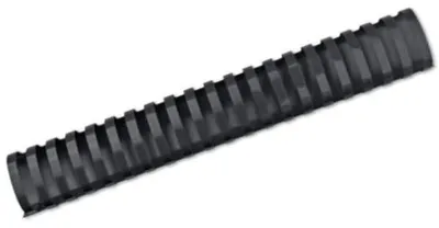 Produktbild von GBC CombBind Plastikbinderücken, schwarz, 38mm (50), Schwarz, 375 Blätter, Polyvinylchlorid (PVC), A4, 3,8 cm, 950 g